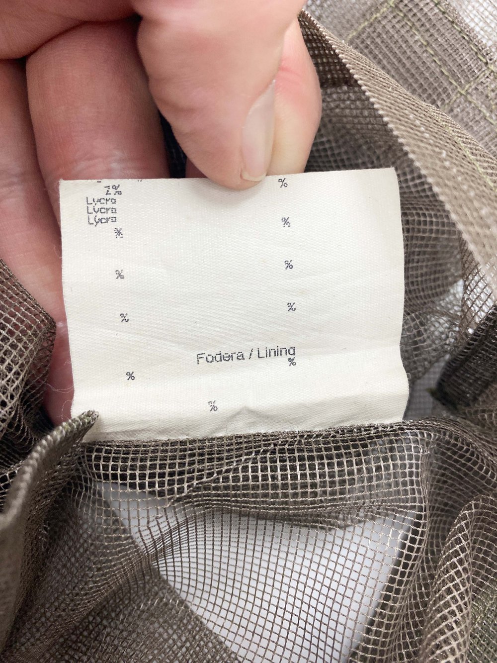 Fendi 90s mesh glove jacket — JAMES VELORIA
